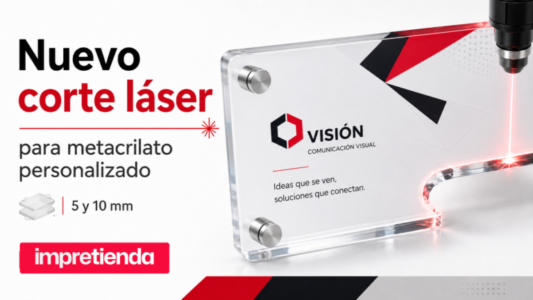 Corte láser de metacrilato a medida: precisión y acabados profesionales